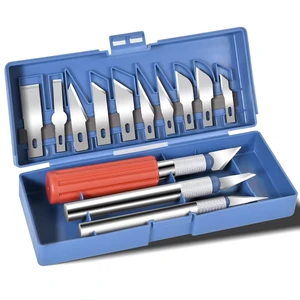 13Piece Exacto Knife Set, Precision Craft Kit with Assorted Blades