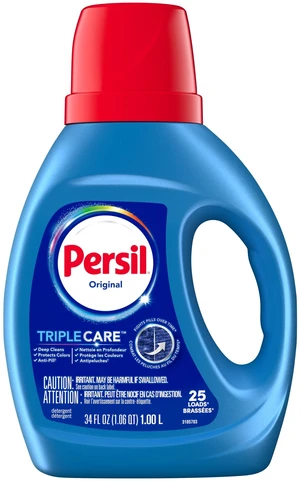 Persil Deep Clean Liquid Laundry Detergent, Original, 34 fl oz, 25 loads