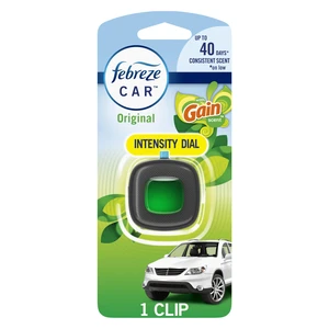 Febreze Car Air Freshener Vent Clip with Gain Scent Original, 1 count