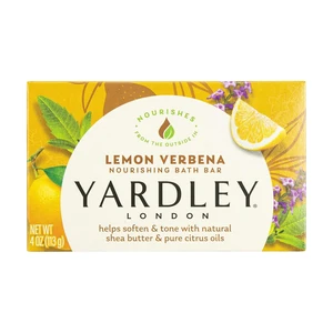 Yardley London Lemon Verbena Naturally Moisturizing Bath Bar, 4.25 ounce Yardley London Lemon Verbena Naturally Moisturizing Bath Bar, 4.25 ounce