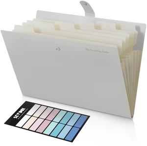 SKYDUE 7-Pocket Expanding File Folder, Accordion Document Organizer SKYDUE 7-Pocket Expanding File Folder, Accordion Document Organizer
