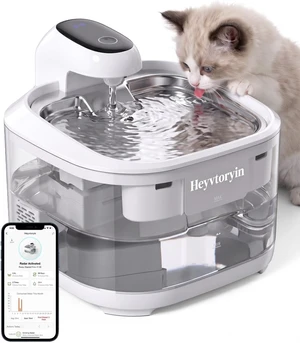 Cat Water Fountain Stainless Steel Tray, Cat Fountain Indoor Cat Water Fountain Stainless Steel Tray, Cat Fountain Indoor
