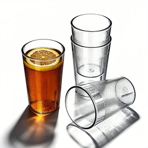 Stackable Plastic Cups, Shatterproof Drinking Glasses Set of 4, BPA Free Dishwasher Safe, Unbreakable Clear Acrylic Tumblers, Commercial Grade Restaurant Cups for Home Kitchen Party Bar 5 oz Stackable Plastic Cups, Shatterproof Drinking Glasses Set of 4, BPA Free Dishwasher Safe, Unbreakable Clear Acrylic Tumblers, Commercial Grade Restaurant Cups for Home Kitchen Party Bar 5 oz