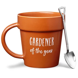 Gardener Coffee Mug Gift - Funny Plant Pot Mug with Shovel Spoon - Cool Coffee Mugs for Men, Women - Mug for Gardeners, Dad Birthday Gifts, Cute Mom Christmas Gifts (Gardener Coffee Mug) Gardener Coffee Mug Gift - Funny Plant Pot Mug with Shovel Spoon - Cool Coffee Mugs for Men, Women - Mug for Gardeners, Dad Birthday Gifts, Cute Mom Christmas Gifts (Gardener Coffee Mug)
