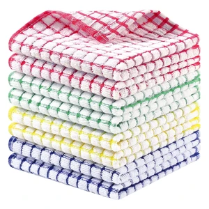 8 Pack Terry Kitchen Dish Cloths, 12"x12", Blue/Yellow/Red/Green | Super Soft and Absorbent Dish Rags, Quick Drying Reusable Dish Towels for Washing Dishes 8 Pack Terry Kitchen Dish Cloths, 12"x12", Blue/Yellow/Red/Green | Super Soft and Absorbent Dish Rags, Quick Drying Reusable Dish Towels for Washing Dishes
