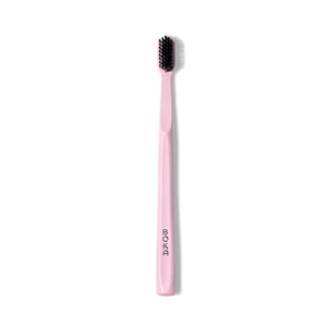 Classic Soft Bristle Manual Toothbrush - Activated Charcoal | Tapered Bristles for Sensitive Gums - BPA-Free Adult and Kids Care - Travel Cap Included - Bioplastic Handle - Pink, 1Pk Classic Soft Bristle Manual Toothbrush - Activated Charcoal | Tapered Bristles for Sensitive Gums - BPA-Free Adult and Kids Care - Travel Cap Included - Bioplastic Handle - Pink, 1Pk