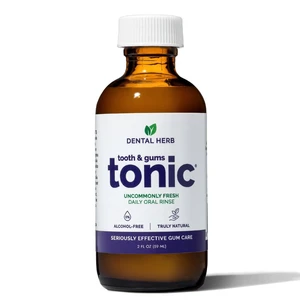 Tooth & Gums Tonic Herbal Mouthwash Travel Size 2 oz | Alcohol-Free, Natural Herbal Formula, Pure Essential Oils, Dentist Recommended Tooth & Gums Tonic Herbal Mouthwash Travel Size 2 oz | Alcohol-Free, Natural Herbal Formula, Pure Essential Oils, Dentist Recommended