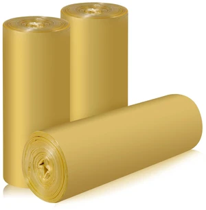 4 Gallon/60pcs Small Garbage Bags,Small Trash Bags,Gold | Strong Trash Bags for Office Home Bedroom,Trash can Liner 4 Gallon/60pcs Small Garbage Bags,Small Trash Bags,Gold | Strong Trash Bags for Office Home Bedroom,Trash can Liner