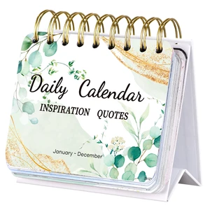 Motivational Calendar - Daily Flip Calendar with Inspirational Quotes | 4.8"x5.5", Undated Standing Flip Calendar for Desk, Perpetual Calendar, Inspirational Present for Women, Positive Daily Motivational Calendar - Daily Flip Calendar with Inspirational Quotes | 4.8"x5.5", Undated Standing Flip Calendar for Desk, Perpetual Calendar, Inspirational Present for Women, Positive Daily