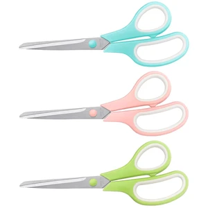 8.5" Pastel Scissors 3-Pack, Ultra Sharp Stainless Steel | Scissors for Office Home School, Soft Comfort-Grip Right/Left Hand 8.5" Pastel Scissors 3-Pack, Ultra Sharp Stainless Steel | Scissors for Office Home School, Soft Comfort-Grip Right/Left Hand