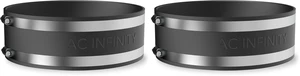 Noise Reduction Clamp 8-Inch, Duct Coupler with Stainless Steel Clamps, Flexible Rubber Coupling for Inline Fans and Carbon Filters in Growing and HVAC (Pack of 2) Noise Reduction Clamp 8-Inch, Duct Coupler with Stainless Steel Clamps, Flexible Rubber Coupling for Inline Fans and Carbon Filters in Growing and HVAC (Pack of 2)