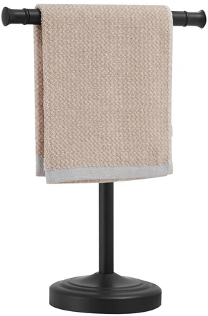 Matte Black Hand Towel Holder Stand Countertop Towel Rack 13 Inch Bathroom Kitchen Vanity T-Shape Towel Stand Free Standing Stainless Steel Towel Bar Towel Ring Matte Black Hand Towel Holder Stand Countertop Towel Rack 13 Inch Bathroom Kitchen Vanity T-Shape Towel Stand Free Standing Stainless Steel Towel Bar Towel Ring