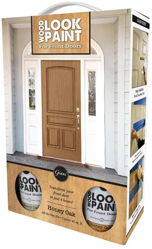 Wood Look Paint Kit for Front & Interior Doors (Honey Oak) Wood Look Paint Kit for Front & Interior Doors (Honey Oak)