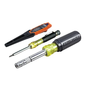 80049 HVAC Tool Kit with 3-in-1 Pocket Screwdriver, 8-in-1 Screwdriver / Nut Driver, and Digital Pocket Thermometer, 3 Piece 80049 HVAC Tool Kit with 3-in-1 Pocket Screwdriver, 8-in-1 Screwdriver / Nut Driver, and Digital Pocket Thermometer, 3 Piece