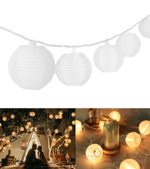 Mini Lantern Lights String Outdoor, 3 Inch Globe Lantern String Lights for Bedroom -20CT Connectable White Lights for Wedding Decorations, Patio,Porch,Window Decor Mini Lantern Lights String Outdoor, 3 Inch Globe Lantern String Lights for Bedroom -20CT Connectable White Lights for Wedding Decorations, Patio,Porch,Window Decor