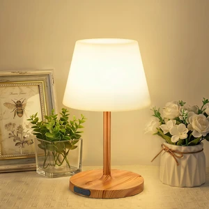 Shower Lamp Waterproof, 6000mAh Rechargeable Cordless Table Lamp with 3 Color Temps and Stepless Dimming, Touch Control & Portable LED Nightlight for Bathroom, Desk, Outdoor(Wood Grain) Shower Lamp Waterproof, 6000mAh Rechargeable Cordless Table Lamp with 3 Color Temps and Stepless Dimming, Touch Control & Portable LED Nightlight for Bathroom, Desk, Outdoor(Wood Grain)