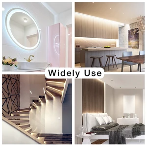 White LED Strip Light, 40 ft Dimmable Bright Rope Lighting, 6500K 24V Strips, 720 LEDs 2835 Tape Lights for Bedroom, Kitchen, Mirror, Home Decoration(2 Rolls of 20 ft) White LED Strip Light, 40 ft Dimmable Bright Rope Lighting, 6500K 24V Strips, 720 LEDs 2835 Tape Lights for Bedroom, Kitchen, Mirror, Home Decoration(2 Rolls of 20 ft)
