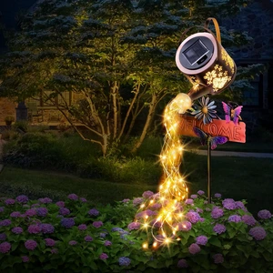 Solar Watering Can Light, Solar Lights Outdoor Decor, Garden Decor Lights for Yard Patio Lawn Pathway Landscape, IP65 Waterproof, Garden Gifts for Mom, Grandma Women Birthday Solar Watering Can Light, Solar Lights Outdoor Decor, Garden Decor Lights for Yard Patio Lawn Pathway Landscape, IP65 Waterproof, Garden Gifts for Mom, Grandma Women Birthday