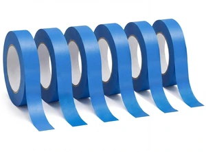 Blue Painters Tape 1 Inch Wide, 6 Rolls 0.98 in x 55 Yards Blue Masking Tape, Multi Surface Painter's Tape with Clean Removal, No Residue Paint Tape for Walls, DIY & Home Improvement Blue Painters Tape 1 Inch Wide, 6 Rolls 0.98 in x 55 Yards Blue Masking Tape, Multi Surface Painter's Tape with Clean Removal, No Residue Paint Tape for Walls, DIY & Home Improvement