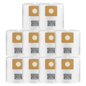 10 Pack for Shop Vac Bags 3 Gallon Type C 90669 9066900 9066933 Drying Using 1-1/2" Port Mini 3 Gallon Filter Bags 10 Pack for Shop Vac Bags 3 Gallon Type C 90669 9066900 9066933 Drying Using 1-1/2" Port Mini 3 Gallon Filter Bags