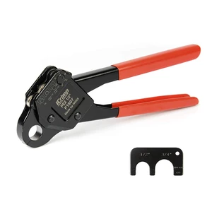 iCrimp Angle Head F1807 PEX Pipe Crimping Tool for 1/2-inch Copper Rings Angle Single PEX Crimper, Suitable for Tight Spaces iCrimp Angle Head F1807 PEX Pipe Crimping Tool for 1/2-inch Copper Rings Angle Single PEX Crimper, Suitable for Tight Spaces