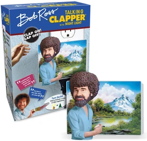 Bob Ross Talking & Night Light, Wireless Sound Activated On/Off Light Switch, Clap Detection, Perfect for Kitchen/Bedroom/TV/Appliances, 120 V Wall Plug, Smart Home Bob Ross Talking & Night Light, Wireless Sound Activated On/Off Light Switch, Clap Detection, Perfect for Kitchen/Bedroom/TV/Appliances, 120 V Wall Plug, Smart Home