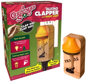 A Christmas Story Nightlight Leg Lamp, Says Movie Quotes, Wireless Sound Activated On/Off Light Switch, Clap Detection, Perfect for Kitchen/Bedroom/TV/Appliances, 120 V Wall Plug, Smart Home A Christmas Story Nightlight Leg Lamp, Says Movie Quotes, Wireless Sound Activated On/Off Light Switch, Clap Detection, Perfect for Kitchen/Bedroom/TV/Appliances, 120 V Wall Plug, Smart Home