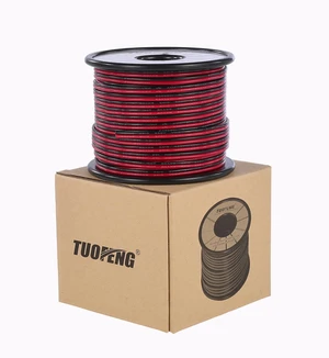 18 AWG 2-Conductor Tinned Copper PVC Wire, Red/Black, 66 ft Hookup Stranded Wire, LED Strips Extension Wire, 12V/24V DC Cable, Low Voltage Wires 18 AWG 2-Conductor Tinned Copper PVC Wire, Red/Black, 66 ft Hookup Stranded Wire, LED Strips Extension Wire, 12V/24V DC Cable, Low Voltage Wires