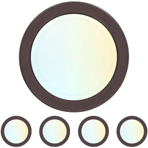 6 Inch LED Disk Lights, 12.5W, 1000LM, 120V, Bronze (4 Pack) Dimmable Flush Mount Ceiling Light, 5CCT Selectable 2700K 3000K 3500K 4000K 5000K, Damp Rated, CRI 90, 50,000 Hours, ETL 6 Inch LED Disk Lights, 12.5W, 1000LM, 120V, Bronze (4 Pack) Dimmable Flush Mount Ceiling Light, 5CCT Selectable 2700K 3000K 3500K 4000K 5000K, Damp Rated, CRI 90, 50,000 Hours, ETL