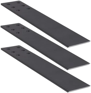 16 Inch Countertop Support Bracket, 3 Pack Solid Iron Heavy Duty Hidden Flat Floating Shelf Brackets, Top Mount Knee Wall Support Mantel Bracket Hardware for Wood Granite Quartz Countertop 16 Inch Countertop Support Bracket, 3 Pack Solid Iron Heavy Duty Hidden Flat Floating Shelf Brackets, Top Mount Knee Wall Support Mantel Bracket Hardware for Wood Granite Quartz Countertop
