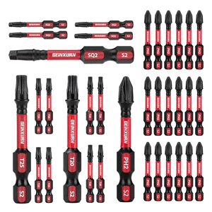 Impact Tough Phillips Square Torx 2 in. Insert Driver Bits, 35Pack Bulk T20/T25/PH2/SQ2 Screwdriver Power Bits Set Impact Tough Phillips Square Torx 2 in. Insert Driver Bits, 35Pack Bulk T20/T25/PH2/SQ2 Screwdriver Power Bits Set