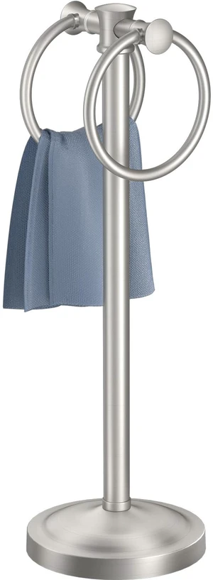 Hand Towel Holder Bar Stand Bathroom Countertop Brushed Nickel Freestanding Towel Rack, Free Standing Towel Ring Hanger for Vanity Counter Kitchen Accessories, Stainless Steel Hand Towel Holder Bar Stand Bathroom Countertop Brushed Nickel Freestanding Towel Rack, Free Standing Towel Ring Hanger for Vanity Counter Kitchen Accessories, Stainless Steel