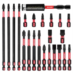 Impact Tough Magnetic Mixed 23Pack Insert Driver Bits, S2 Alloy Steel Screwdriver Power Bits Set with 1Pcs Impact Magnetic Bit Holder Impact Tough Magnetic Mixed 23Pack Insert Driver Bits, S2 Alloy Steel Screwdriver Power Bits Set with 1Pcs Impact Magnetic Bit Holder