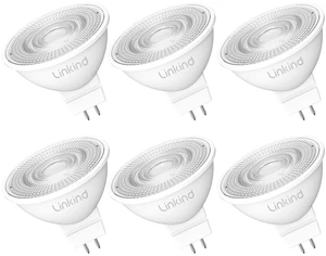 Dimmable MR16 LED Bulbs, 50W Equivalent GU5.3 Bi-Pin Base MR16 Bulbs, 12V Low Voltage 5W 2700K Soft White 500lm 40° Beam Angle for Spotlights, Recessed, Tracking, Landscape Lighting, 6 Packs Dimmable MR16 LED Bulbs, 50W Equivalent GU5.3 Bi-Pin Base MR16 Bulbs, 12V Low Voltage 5W 2700K Soft White 500lm 40° Beam Angle for Spotlights, Recessed, Tracking, Landscape Lighting, 6 Packs