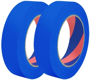 Painters Tape, 1 inch x 55 Yards x 2 Rolls Blue Painters Masking Tape for Indoor and Outdoor Use, Medium Adhesive Paint Tape for DIY Crafts, Arts, Painting, Easy Removal Painters Tape, 1 inch x 55 Yards x 2 Rolls Blue Painters Masking Tape for Indoor and Outdoor Use, Medium Adhesive Paint Tape for DIY Crafts, Arts, Painting, Easy Removal