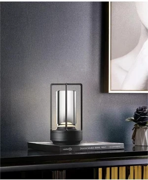 Rechargeable Cordless Small Metal Table Lamp, Stepless Dimming, 3-Color Black, 2600mAh Battery, Portable LED Desk Light, Cute, Suitable for Indoor/Outdoor/Restaurant/Bedroom/Bar/Coffee/Camping Rechargeable Cordless Small Metal Table Lamp, Stepless Dimming, 3-Color Black, 2600mAh Battery, Portable LED Desk Light, Cute, Suitable for Indoor/Outdoor/Restaurant/Bedroom/Bar/Coffee/Camping