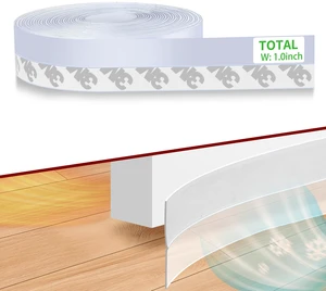 Weather Stripping Door Seal 100% Silicone, 33ft Strong Adhesive, Flexible Sealing for Gaps & Drafts, Perfect for Energy Efficiency and Weatherproofing Weather Stripping Door Seal 100% Silicone, 33ft Strong Adhesive, Flexible Sealing for Gaps & Drafts, Perfect for Energy Efficiency and Weatherproofing