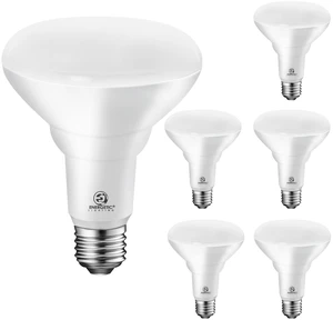 Energetic 6-Pack BR30 LED Recessed Light Bulb, 8.5W=65W, 2700K Soft White, 650LM, Dimmable Ceiling Flood Light Bulb for Cans, CRI90+ Energetic 6-Pack BR30 LED Recessed Light Bulb, 8.5W=65W, 2700K Soft White, 650LM, Dimmable Ceiling Flood Light Bulb for Cans, CRI90+