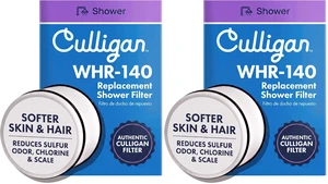 ® Official Shower Filter Replacement WHR-140 Cartridge for Water Shower Filter Systems WHR-140, WSH-C125, ISH-100, HSH-C135, (Pack of 2) ® Official Shower Filter Replacement WHR-140 Cartridge for Water Shower Filter Systems WHR-140, WSH-C125, ISH-100, HSH-C135, (Pack of 2)