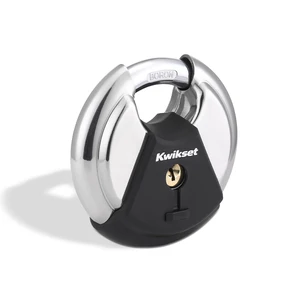 Discus Padlock with Boron Carbide Shackle, 3-1/8" Body, 1-Pack Circular Body Shields the Shackle From Bolt Cutters; Weather-Resistant for Sheds, Gates and Storage Units Discus Padlock with Boron Carbide Shackle, 3-1/8" Body, 1-Pack Circular Body Shields the Shackle From Bolt Cutters; Weather-Resistant for Sheds, Gates and Storage Units