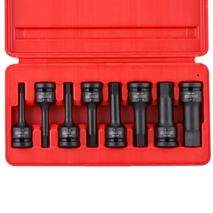 01137B 1/2-Inch-Drive Allen Socket Set, 3-Inch Length, 1/2-Inch Impact Hex-Bit Socket Set, SAE Hex Driver 1/4" to 3/4", CrMo Steel, Impact-Grade, 8-Piece Set 01137B 1/2-Inch-Drive Allen Socket Set, 3-Inch Length, 1/2-Inch Impact Hex-Bit Socket Set, SAE Hex Driver 1/4" to 3/4", CrMo Steel, Impact-Grade, 8-Piece Set