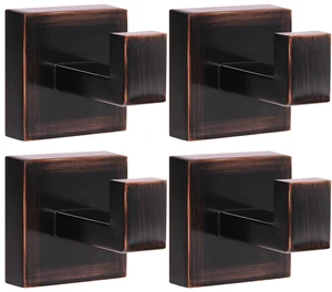 4-Pack Towel Hooks Hand Towel Holder Robe Hanger Red Antique Bronze Bathroom Square Coat Hook Wall Mount Heavy Duty Stainless Steel Hat Hook for Living Room Bedroom Kitchen Closet 4-Pack Towel Hooks Hand Towel Holder Robe Hanger Red Antique Bronze Bathroom Square Coat Hook Wall Mount Heavy Duty Stainless Steel Hat Hook for Living Room Bedroom Kitchen Closet
