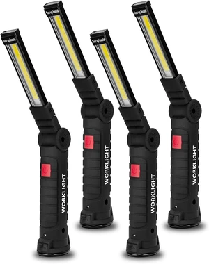 LED Rechargeable Work Light for Mechanic with Magnetic Base Hook Tool Fathers Day Dad Gifts for Men Him Husband, Grill Light Inspection Flashlight 5 Modes 360° Rotate Car Repair Emergency LED Rechargeable Work Light for Mechanic with Magnetic Base Hook Tool Fathers Day Dad Gifts for Men Him Husband, Grill Light Inspection Flashlight 5 Modes 360° Rotate Car Repair Emergency