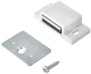 Shutter Hardware 50631-R 15lb Single Magnetic Catch White/zinc Retail Pack (50) Shutter Hardware 50631-R 15lb Single Magnetic Catch White/zinc Retail Pack (50)