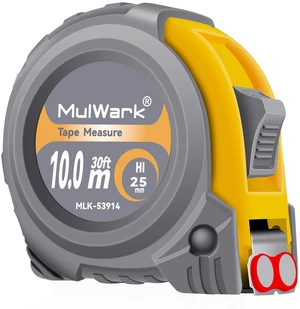 30FT Metric Tape Measure, Easy Read Measuring Tape Retractable with Fractions 1/8, Both-Side Metal Blade, Magnetic Hook & Shockproof Case for Construction, Carpenter, Architect, Woodworking 30FT Metric Tape Measure, Easy Read Measuring Tape Retractable with Fractions 1/8, Both-Side Metal Blade, Magnetic Hook & Shockproof Case for Construction, Carpenter, Architect, Woodworking