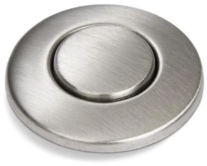 Air Switch Decorative Button for Dual Outlet Garbage Disposal Air Switch Kit, STC-SN, Satin Nickel Air Switch Decorative Button for Dual Outlet Garbage Disposal Air Switch Kit, STC-SN, Satin Nickel