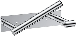 Commercial Toilet Paper Holder Wall Mount Bathroom Tissue Holder Chrome | Adhesive or Screw | SUS304 Stainless Steel Rustproof | Pivoting Tissue Roll Holder | Square Base Commercial Toilet Paper Holder Wall Mount Bathroom Tissue Holder Chrome | Adhesive or Screw | SUS304 Stainless Steel Rustproof | Pivoting Tissue Roll Holder | Square Base