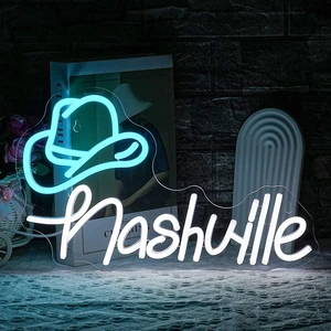 Cowboy Hat Neon Sign Nashville Sign Home of Country Neon Signs for Wall Decor Western Cowgirl Music City LED Lights Sign for Bedroom Party Hotel Bar Pub Wall Art Decoration(15.6'' * 9.4'') Cowboy Hat Neon Sign Nashville Sign Home of Country Neon Signs for Wall Decor Western Cowgirl Music City LED Lights Sign for Bedroom Party Hotel Bar Pub Wall Art Decoration(15.6'' * 9.4'')