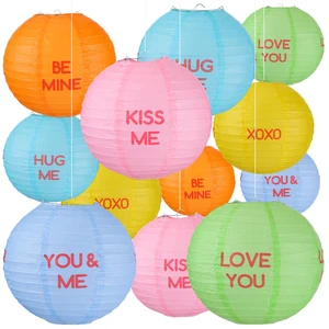 12 Pcs Pastel Paper Lanterns 10" Lovely Fresh Color Hanging Lanterns for Classroom Birthday Wedding Ceiling, Back to School Party, Assorted Pastel Colors Set, Round Paper Decor 12 Pcs Pastel Paper Lanterns 10" Lovely Fresh Color Hanging Lanterns for Classroom Birthday Wedding Ceiling, Back to School Party, Assorted Pastel Colors Set, Round Paper Decor