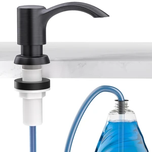 Built-in Kitchen Sink Soap Dispenser with Extension Tube Kit - Oil-Rubbed Bronze Finish, Leak-Proof Design, No Top Refill Required (39" Tube) Built-in Kitchen Sink Soap Dispenser with Extension Tube Kit - Oil-Rubbed Bronze Finish, Leak-Proof Design, No Top Refill Required (39" Tube)